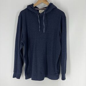 The Normal Brand Hoodie Size Medium Navy Pullover Sweatshirt Golf Stretch